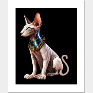 Sphynx Cat, Cat Lover Posters and Art